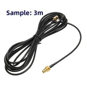 Cable de Extensión de Radiofrecuencia (RF) RG174 de Macho a Hembra, Adaptador de Alimentación - Product Image 2