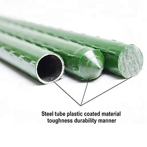Offre Spéciale PE enduit plastique plante <span class=keywords><strong>Support</strong></span> pôle tomates concombre escalade métal jardin piquets - Product Image 4