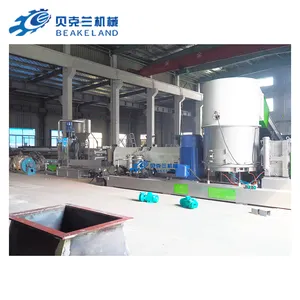 Máquina de fabricación de bolas de plástico, línea de reciclaje de PP y PE