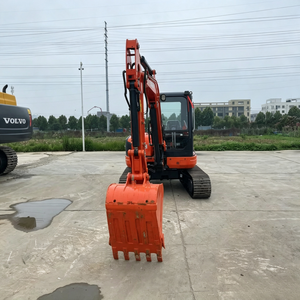 For 55-4 Mini Excavator 5.47 Ton 0.19m Bucket 45.4 HP Compact Crawler Construction <b>Machine</b> - Product Image 3