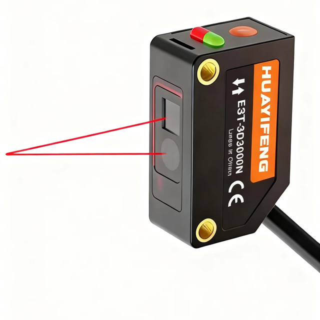 Industrial TOF Laser Sensor 50mm-4000mm Range NPN Output for Warehouse Positioning & Logistics Sorting