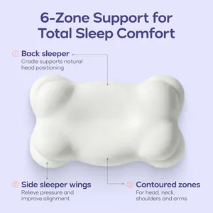 Almohada <span class=keywords><strong>Antironquidos</strong></span> de Espuma Viscoelástica Cloud - Product Image 2