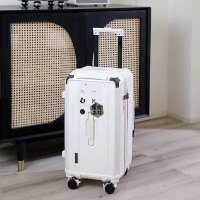 Valise de cabine rigide ABS légère et durable, idéale pour les voyages, vente en gros, fabrication OEM directe, qualité supérieure