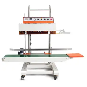 YOUNGSUN bag sealing machines Industrial Vertical Band Plastic Large Heavy Bag Heat Sealing Continuous Sealer QLF-1680