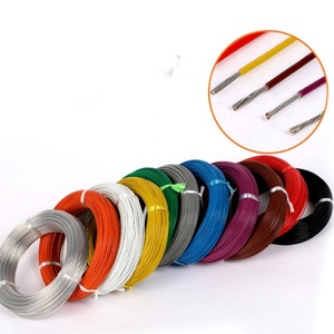 สายเคเบิลทนความร้อน FEP PTFE PFA สายชุบดีบุกทองแดงสีเงิน FEP tefloning ลวดทนอุณหภูมิสูงลวดดี FF - Product Image 3