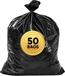 Heavy Duty Leakproof Eco-Friendly Recyclable 240L Black Trash Bags for Cookware & Bedding Customizable Colors China Supply - Product Image 1