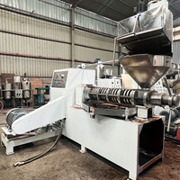 Machine pour petites entreprises ligne de production d'huile de tournesol palme arachide noix de coco coprah presse à huile à vis