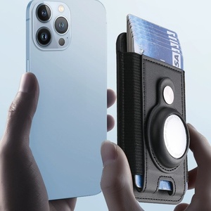 Support magnétique multifonction pour airbag, porte-cartes en cuir, support de bureau portable et discret avec aimant puissant de qualité - Product Image 3