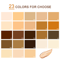 Fond de Teint Haute Qualité Maquillage Tenue 24h Végétalien Marque Privée Fini Mat Couvrance Totale