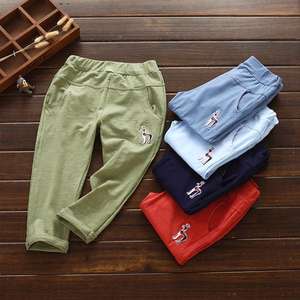 Fabricantes Chinos de Ropa Infantil, Pantalones con Triple Volante de Tienda en Línea - Product Image 1