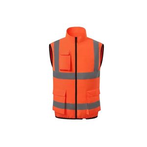 CITICITY Gilet de sécurité réfléchissant sans manches multipoches pour travaux de construction, respirant, rafraîchissant pour l'été, avec 2 ventilateurs - Product Image 6