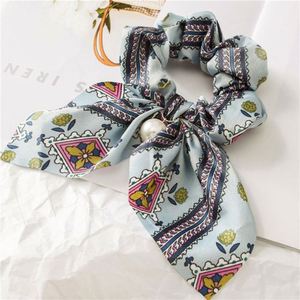 Offre Spéciale – Chouchous en Soie Satinée Douce, Couleur Unie Vintage, avec Nœud Papillon et Long Ruban pour Femmes - Product Image 4