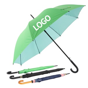 Paraguas Recto Profesional para Negocios con Apertura Automática, Estructura de Fibra de Vidrio Resistente al Viento para Viajeros de Oficina - Product Image 4