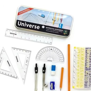 Hot Sale 13PCS Student Geometry Compass Divider Math Set for School Math Learning Education Essential Student <b>Drawing</b> Math Set - Product Image 1