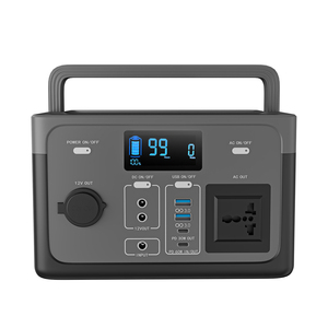 Portable 300W Lithium <b>Battery</b> Station MPPT Solar Car-Powered Emergency <b>Backup</b> Generator Flashlight for Travel 300W Portable Powe - Product Image 4