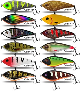 Señuelo de Pesca Jerk Bait de 100mm/120mm de Hundimiento Lento/Rápido para Capturar Lubina, Lucio y Lucioperca - Product Image 3