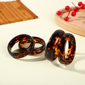 Produttore di miele stile retrò tartaruga colorato campana bracciale 8mm 10mm tondeggiante bracciale 18mm nobile consorte bracciale - Product Image 1