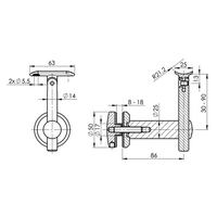Support de garde-corps de balcon carré en acier inoxydable 304 316 2205, finition satinée moderne, pour escalier, villa, extérieur