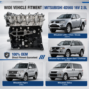 <span class=keywords><strong>Motore</strong></span> Nuovo di Zecca Mitsubishi 4D56 Turbo Diesel Assemblato 4D56U 2.5L CRDI Di-D 16V <span class=keywords><strong>16</strong></span> <span class=keywords><strong>Valvole</strong></span> Long Block per Pajero Sport L200 - Product Image 3