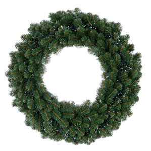 Guirlande <span class=keywords><strong>de</strong></span> <span class=keywords><strong>Noël</strong></span> commerciale en PE/PVC vert pré-éclairée en gros, avec LED, pour décoration <span class=keywords><strong>de</strong></span> <span class=keywords><strong>Noël</strong></span> - Product Image 2