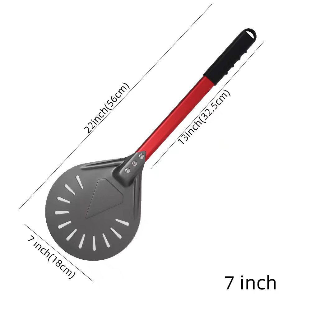 Rosso anodizzato duro da 7 pollici