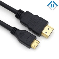 Câble Micro HDMI haute vitesse 4K, câble HDMI plaqué or 8K, type D vers HDMI