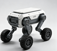 Robot quadrupède à roues