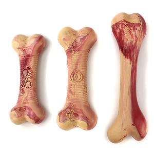 499 adedi özelleştirilebilir renkler Pet çiğnemek oyuncaklar pet malzemeleri üretici pet ürünleri kauçuk çiğnemek oyuncak köpek gıda dağıtıcı tedavi topu - Product Image 4