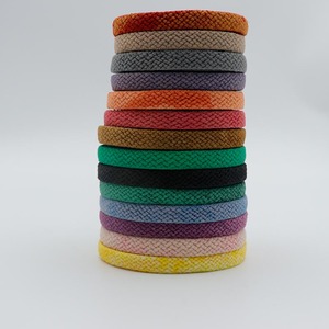 เชือกผูกรองเท้า Weiou Laces รุ่นพรีเมียม แบบเรโทร ขนาด 8 มม. แบบแบน สไตล์วินเทจ ทำมือ ย้อมสีแบบ Tie Dye สีสันสดใส สำหรับรองเท้าบูทและรองเท้าผ้าใบ ทำจากโพลีเอสเตอร์และพลาสติก - Product Image 6