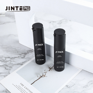 Moulage par injection de luxe noir 50ml Twist Airless Pump BottleCosmetics Lotion <span class=keywords><strong>Derm</strong></span> Spot Fading Essence Bottle avec pompe - Product Image 5