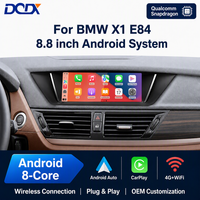 Reproductor Multimedia para Auto con Qualcomm Android 8.8 pulgadas ID6 ID7 ID8, CarPlay Inalámbrico para BMW Serie X1 E84 2009-2015, Radio, DSP, GPS, Navegación