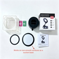 Support de téléphone universel magnétique en alliage à ventouse pour voiture, bureau, salle de sport, multi-usages, rotation à 360°, support de voiture pour iPhone 17 16 Pro