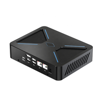 Mini PC de bureau noir et gris Blue-Tooth 5.2 coque d'ordinateur nouveauté Mini PCS