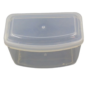 Transparent Plastic Food Container Rectangle 1-3L PP <b>Storage</b> <b>Box</b> For <b>Kitchen</b> Use - Product Image 5