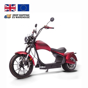 Motocicleta Eléctrica con Llantas Anchas, Modelo 2025, Disponible en EE. UU. y la UE, <span class=keywords><strong>Scooter</strong></span> Eléctrico para Adultos, Citycoco Chopper, Velocímetros Dobles, E Choopers - Product Image 6