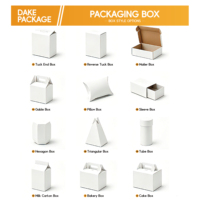 Boîte en carton écologique imprimée pour Halloween, avec logo personnalisé, portable, pour desserts, emballage cadeau de fêtes