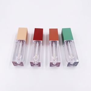 Tubo de Brillo Labial Redondo de Lujo, Color Oro Rosa y Plata, Envase Delgado para Brillo Labial con Impresión Serigrafiada, Marca Privada - Product Image 6