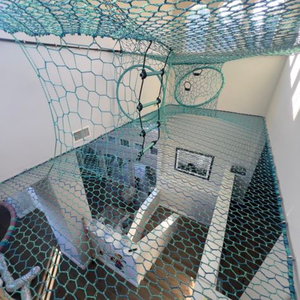 Patio de juegos de red de cuerda para interiores y área de interacción familiar para el hogar, centro comercial y jardín de infantes, marca NetsTribe, capacidad de 500kg - Product Image 4