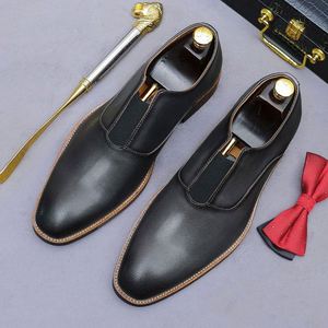 Chaussures Oxford ASTON M.JAZZ faites à la main, de haute qualité, personnalisées, en cuir véritable pour homme, à lacets, respirantes, légères, pour mariage, fête, décontractées - Product Image 2