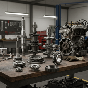Ensemble de transmission à engrenages de précision CNC Sunupmaster 20T 30T, en acier SCM415 HRC58-62, neuf, pièce pour Isuzu KS21 110HP KS100 - Product Image 3
