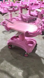 Xe đẩy em bé đa năng, chất liệu ABS, dành cho sản khoa & phụ khoa, bán buôn nhà máy, có kèm màn chống muỗi - Product Image 5