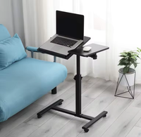 360 pivotant Portable bureau hauteur réglable assis debout bureau roulant mobile ergonomique levage ordinateur portable Table bureau