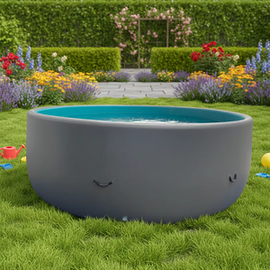 Piscina Inflable <span class=keywords><strong>de</strong></span> PVC Resistente <span class=keywords><strong>y</strong></span> <span class=keywords><strong>de</strong></span> Fácil Instalación, 16.5x5 Pies, <span class=keywords><strong>Piscinas</strong></span> Elevadas Grandes para Adultos - Product Image 2