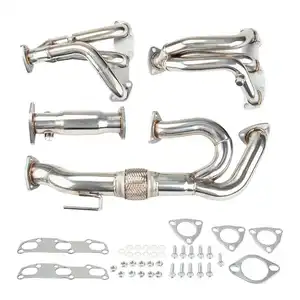 VQ35DE V6 Exhaust Manifold Headers Downpipe Test Pipe FITS Nissan Altima 3.5L Engine 2002-2006