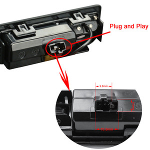 Caméra de recul à 170 degrés, vision nocturne, adaptée aux voitures <span class=keywords><strong>Audi</strong></span>, Porsche, Skoda, Volkswagen - Product Image 6
