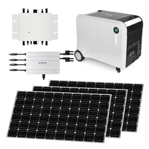 1500w Lithium Ion Battery Generator 2400w Portable Power Station with Solar Inverter