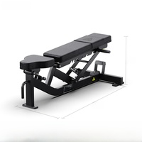 Banc de musculation pliable commercial, banc d'exercice réglable, banc de press, banc de supination, équipement d'entraînement personnel