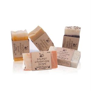 Custom Eco friendle paper soap box belly band packaging natural soap packaging box