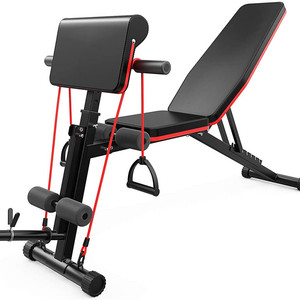 <span class=keywords><strong>ONESTAR</strong></span> SPORTS équipement de Fitness Commercial banc de poids pliable banc d'haltérophilie gratuit - Product Image 4