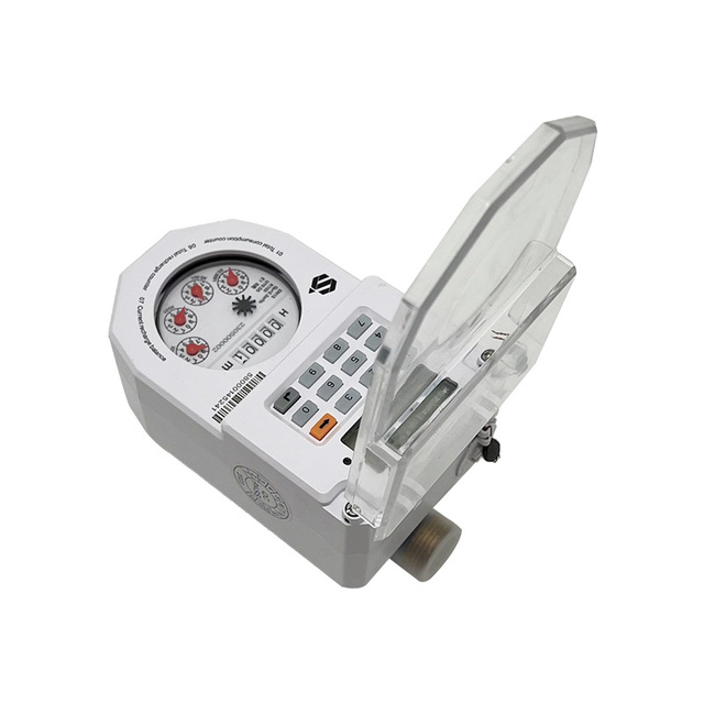 STS Customizable Brass Smart Prepaid Water Meter Wireless Remote with OEM Support